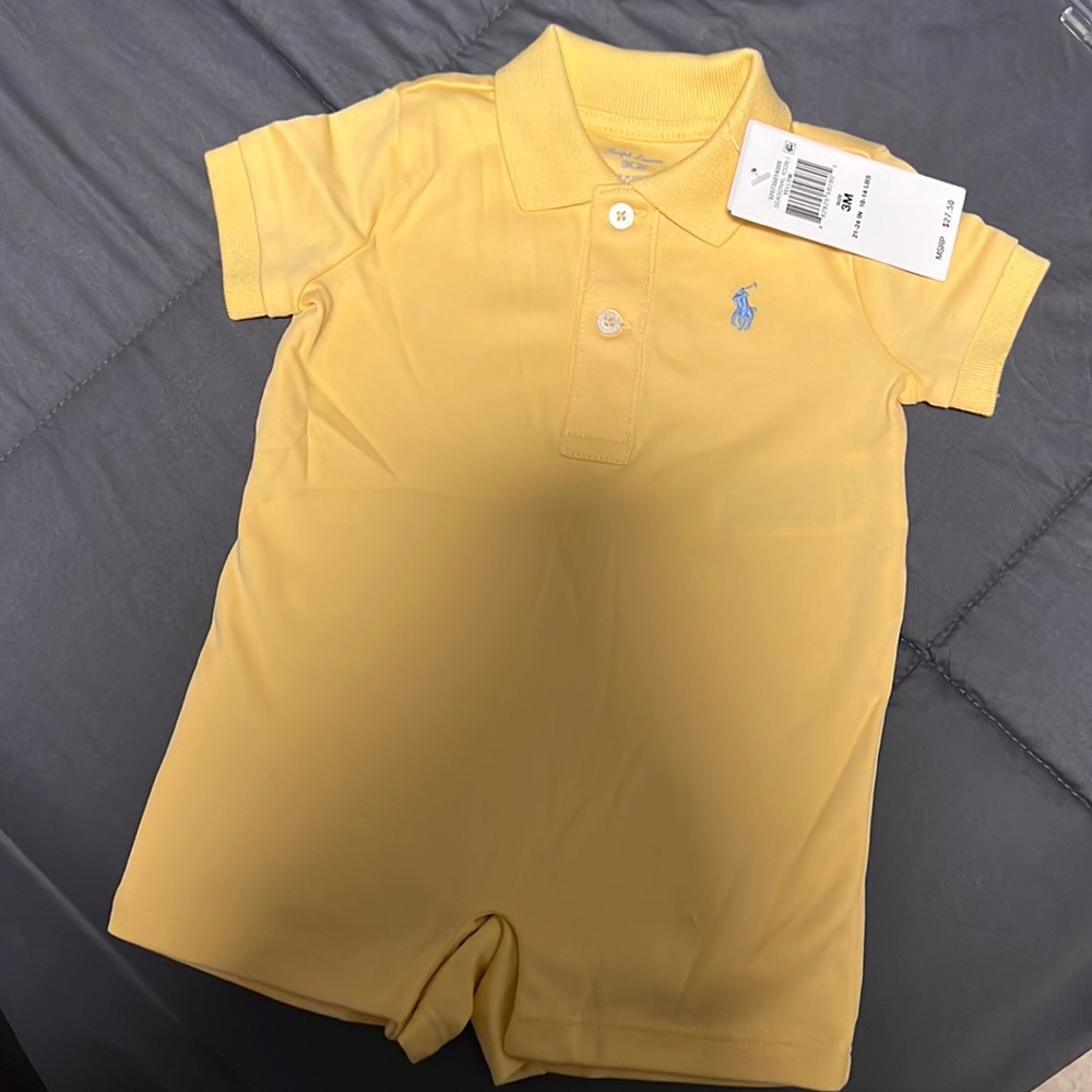 Baby’s outfit.